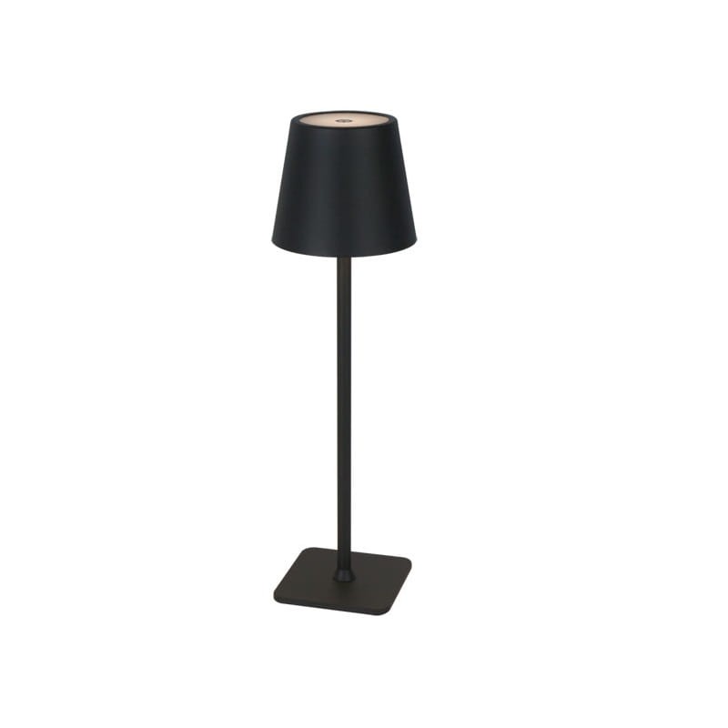 Lampa stołowa 3,5W 400lm CCT IP54 czarna aku 2x2000mAh