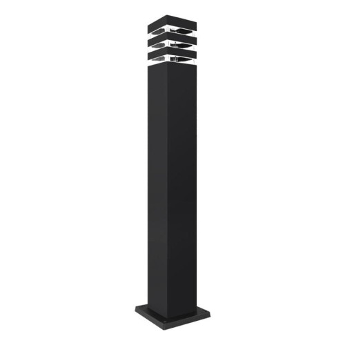 Słupek, lampa ogrodowa E27 80cm Malibu czarna