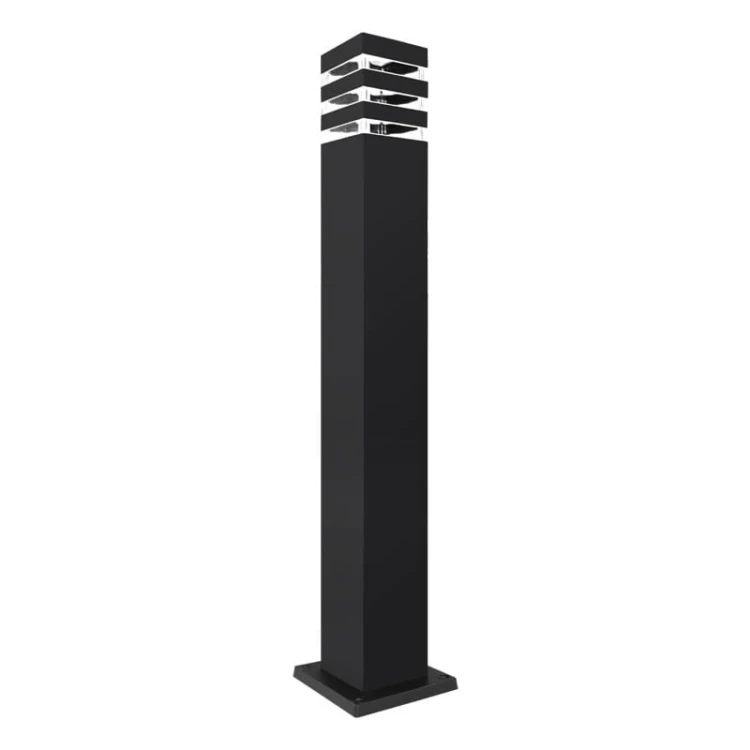 Słupek, lampa ogrodowa E27 80cm Malibu czarna