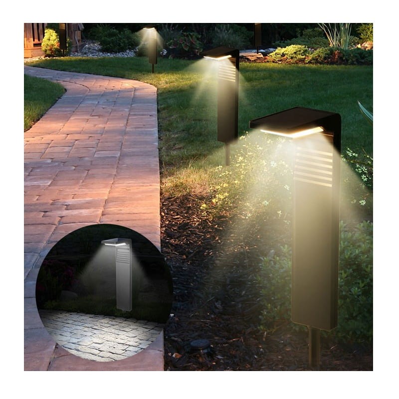 lampa ogrodowa solarna ciepła i zimna