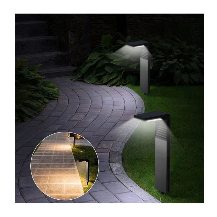 Lampa ogrodowa solarna wbijana słupek 41,3cm IP65