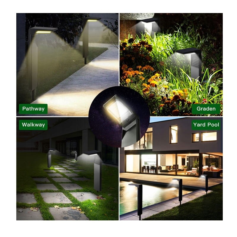 Lampa ogrodowa solarna 41,3