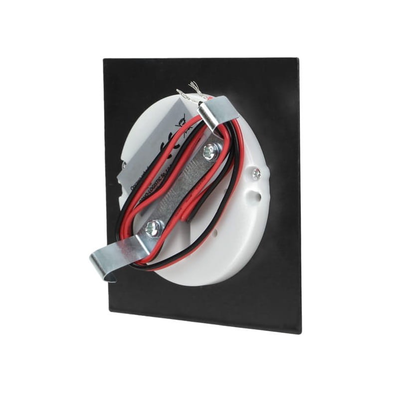 Oprawa schodowa LED 1,5W 12V DRACO biała ciepła - czarna wymiary