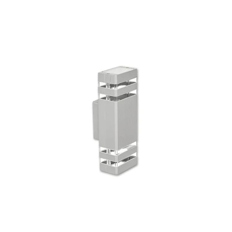 Lampa ogrodowa architektoniczna INEZ 2xGU10 IP54 - szara