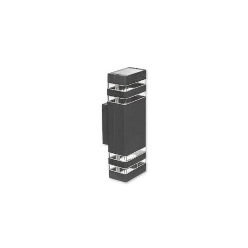 Lampa ogrodowa architektoniczna INEZ 2xGU10 IP54 - antracyt