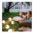 Girlanda ogrodowa 230V 10x0,8W LED 7,7m VENEZIA biała ciepła IP67 w ogrodzie