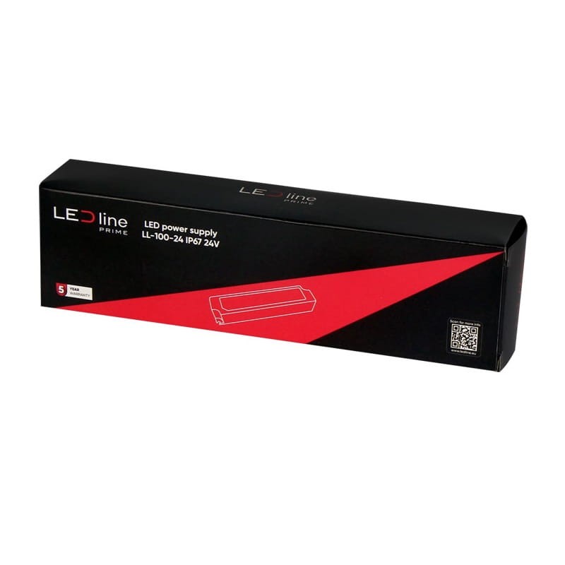 Zasilacz LEDline PRIME 100-24 IP67 24V 100W hermetyczny PRO opakowanie