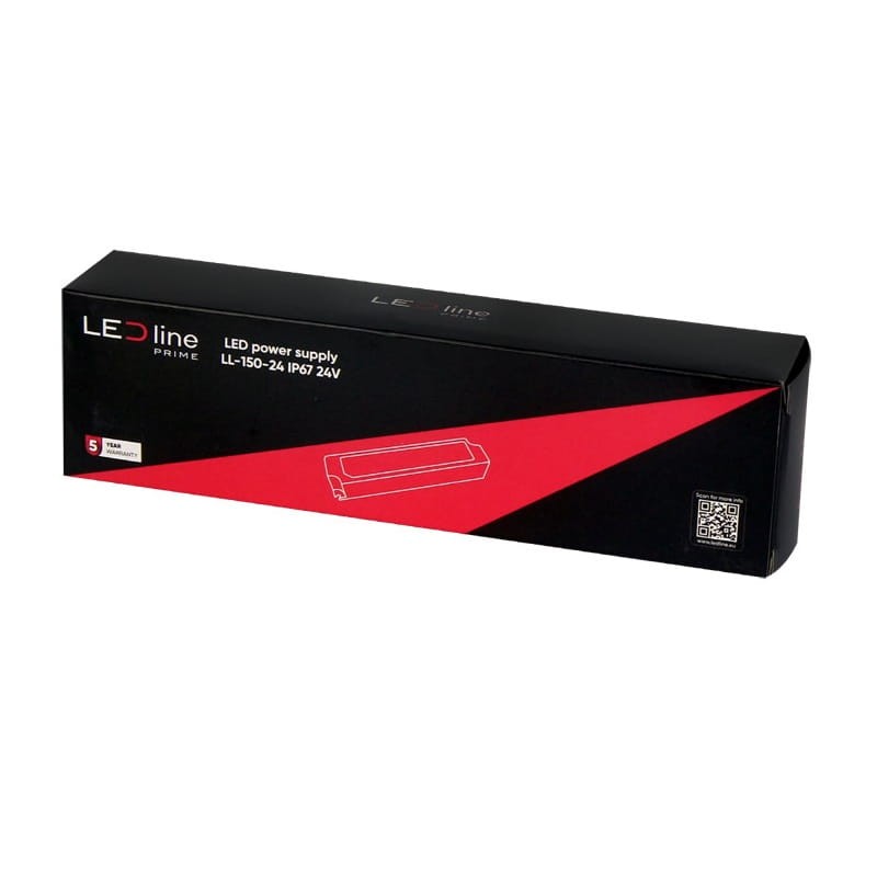 Zasilacz LEDline PRIME 150-24 IP67 24V 150W hermetyczny PRO opakowanie