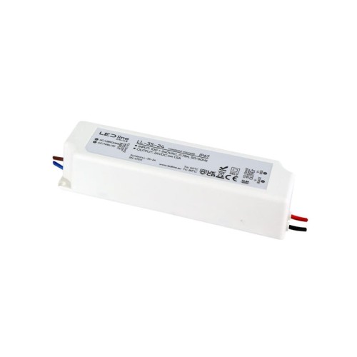 Zasilacz LEDline PRIME 35-24 IP67 24V 35W hermetyczny PRO