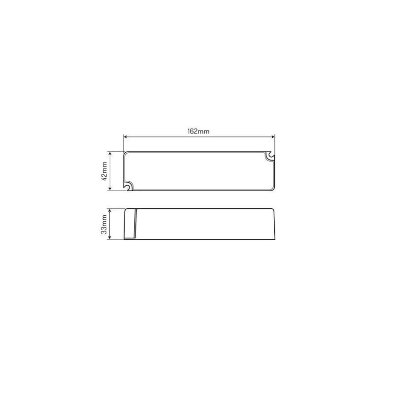 Zasilacz LEDline PRIME 60-12 IP67 12V 60W hermetyczny PRO wymiary