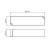Zasilacz LEDline PRIME 75-12 IP67 12V 75W hermetyczny PRO wymiary