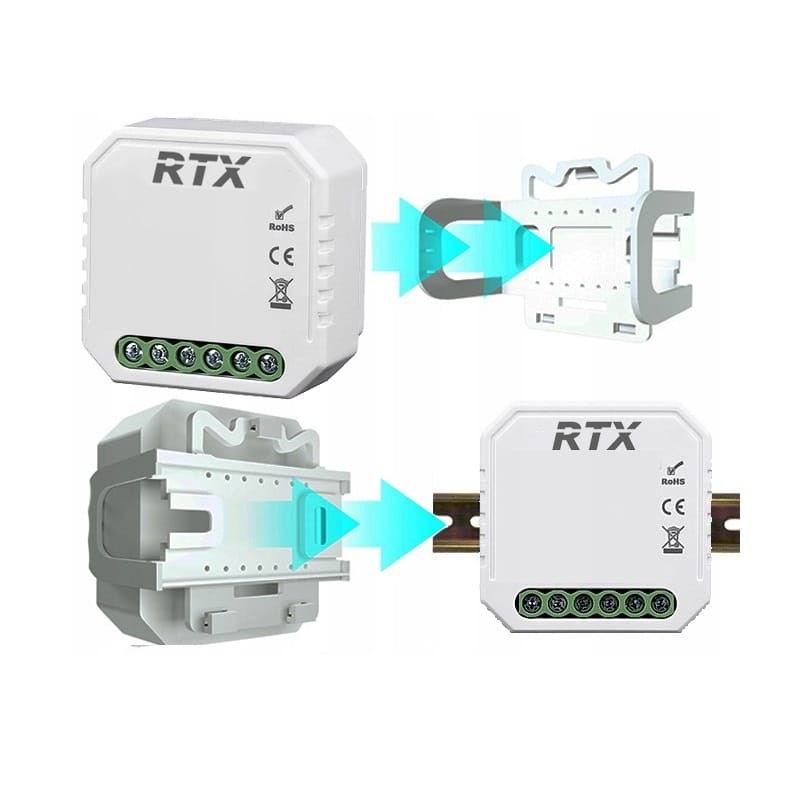 Przekaźnik Dopuszkowy 1 kanał ZigBee TUYA LN na szynę DIN
