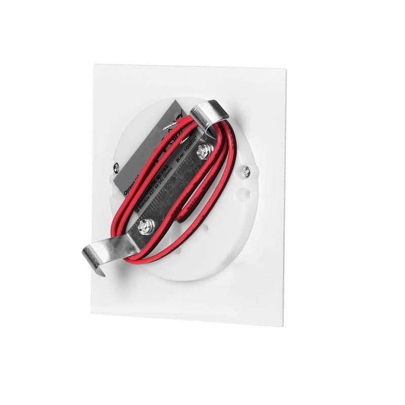 Oprawa schodowa LED 1,5W 12V DRACO biała ciepła - biała z przewodem