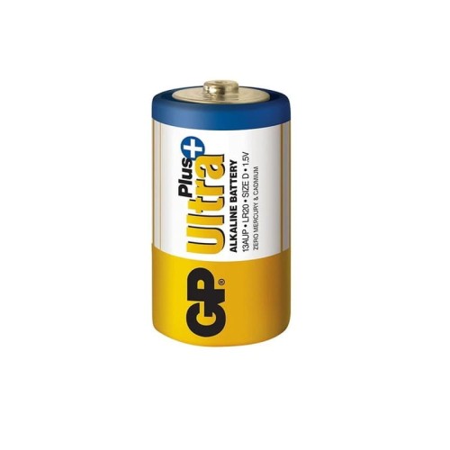 BATERIA GP LR20 R20 ULTRA PLUS ALKALINE 1,5V - 2 szt.
