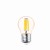 Żarówka LED E27 4W Filament G45 2200K złota