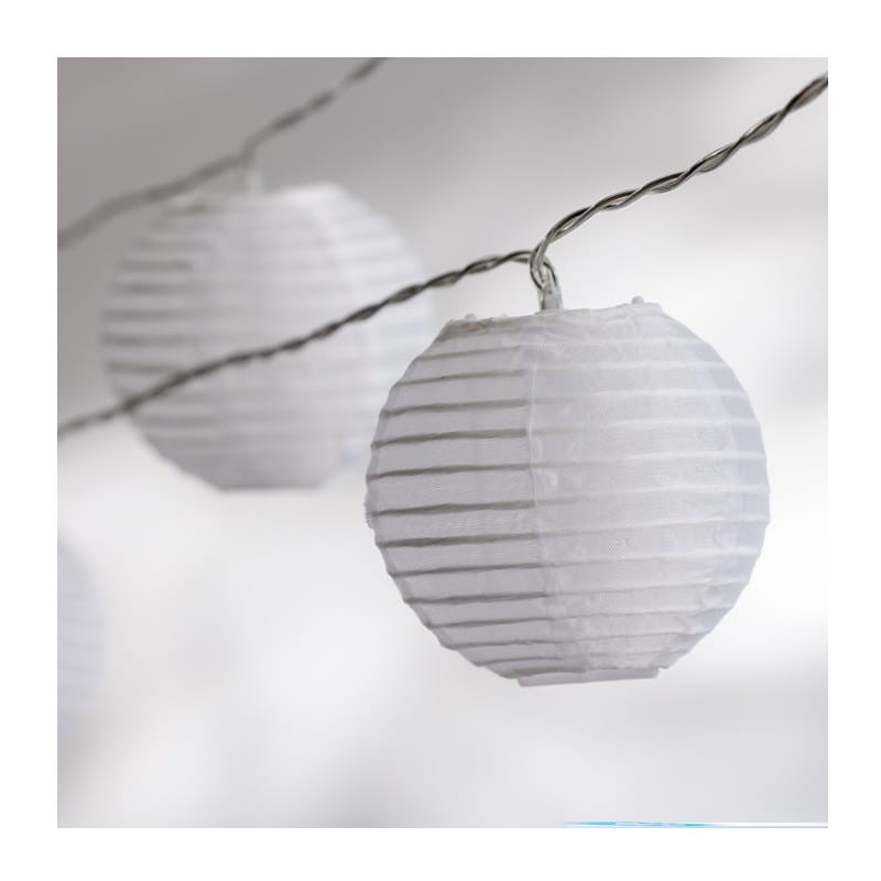 girlanda ogrodowa lampiony ciepłe