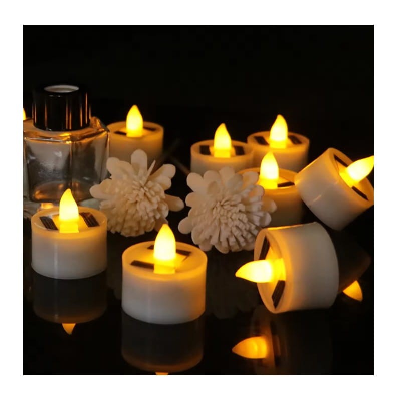 4x lampki ogrodowe solarne