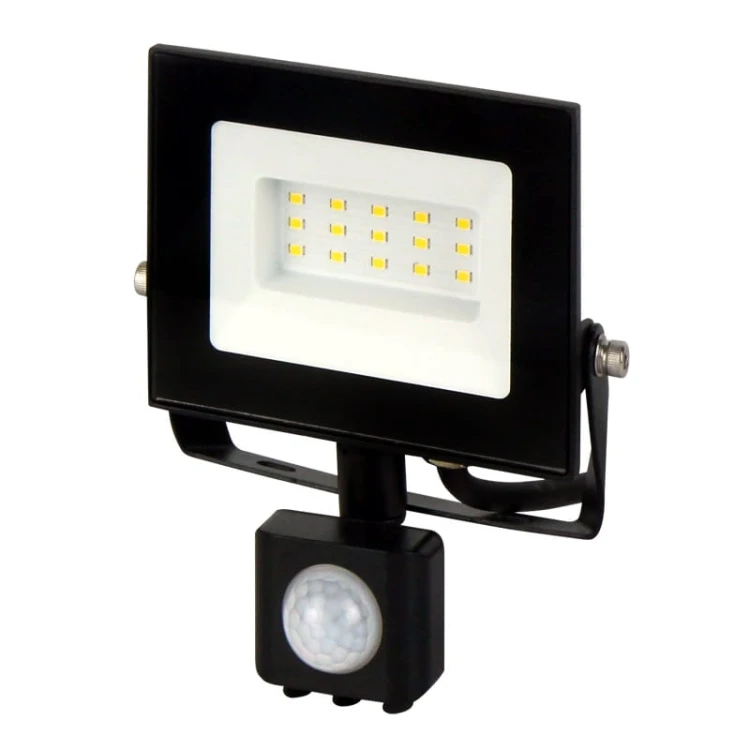 Naświetlacz LED LEDline Lite 10W 4000K biała dzienna LUMINO z czujnikiem ruchu