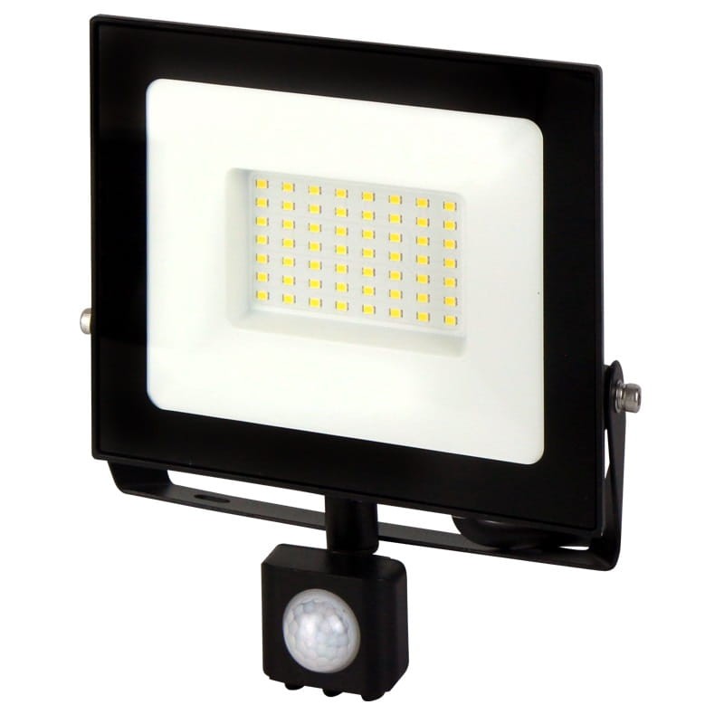 Naświetlacz LED LEDline Lite 50W 4000K biała dzienna LUMINO z czujnikiem ruchu