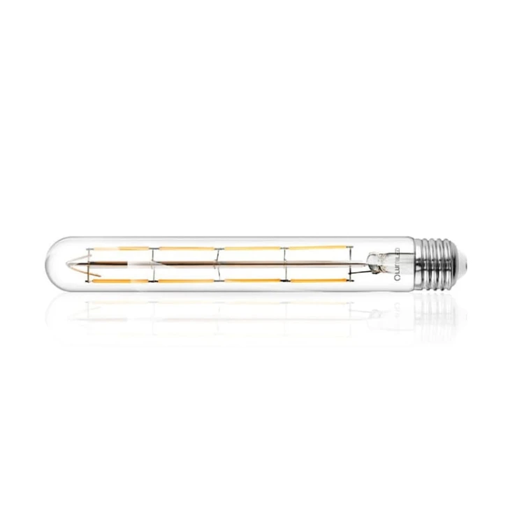 Żarówka LED E27 8W Filament T30 Tuba 360° biała ciepła