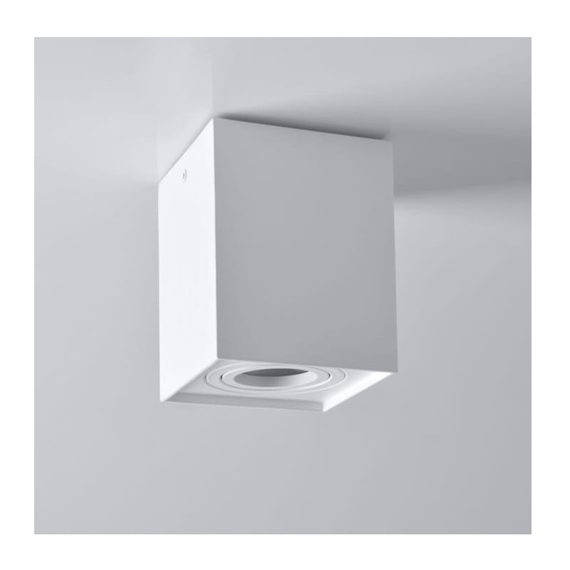 Oprawa kwadratowa ruchoma, aluminium, GU10 HADAR biała