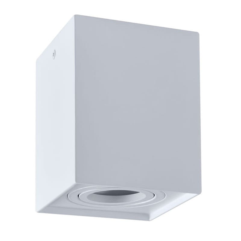Oprawa kwadratowa ruchoma, aluminium, GU10 HADAR Q1 natynkowa biała