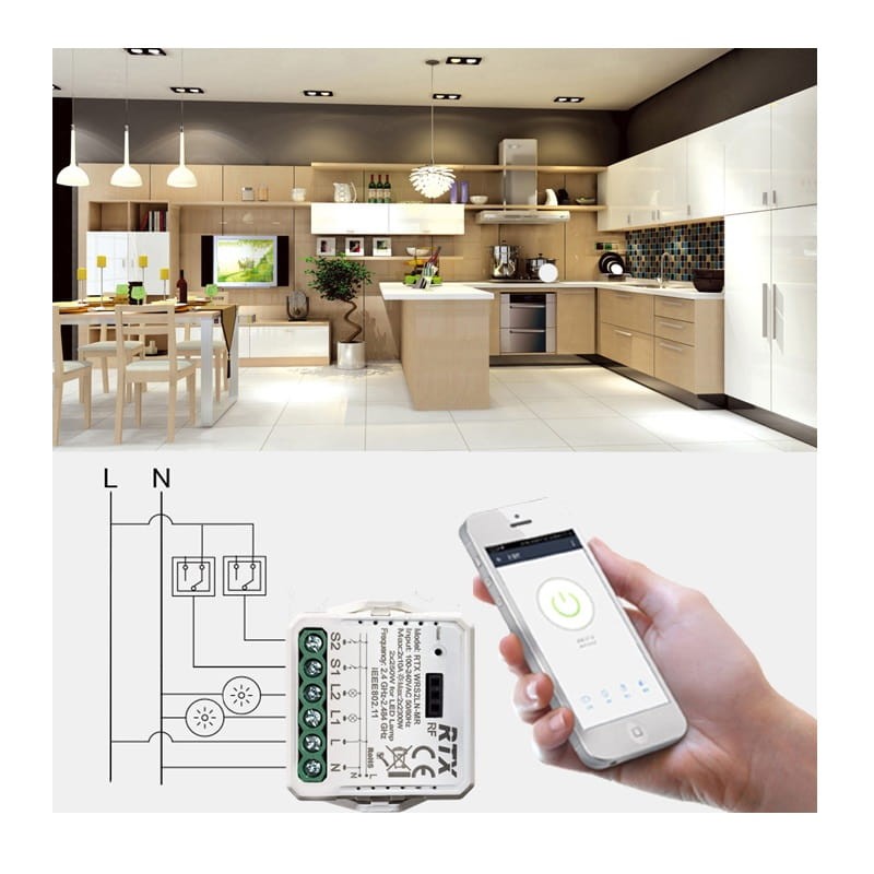 sterownik dopuszkowy 2 kanały TUYA
