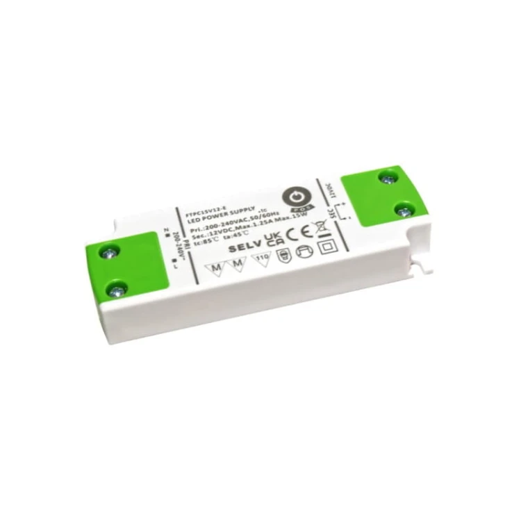 Zasilacz LED 15W 12V 1,25A meblowy POS Power