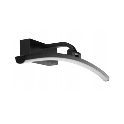Kinkiet, lampa nad lustro 12W 50 cm TERRA czarna