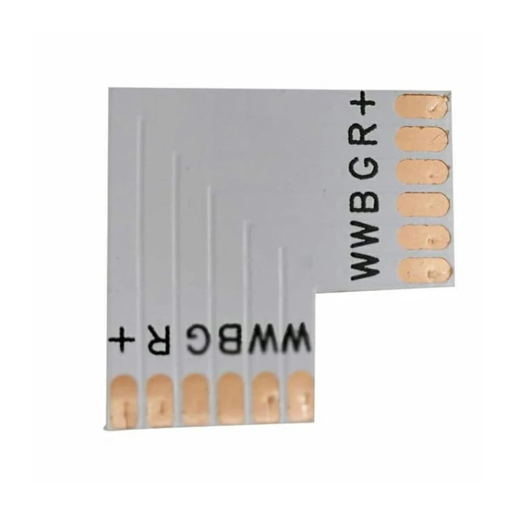 Złączka kątowa narożna do taśm LED RGB+CCT 12 mm