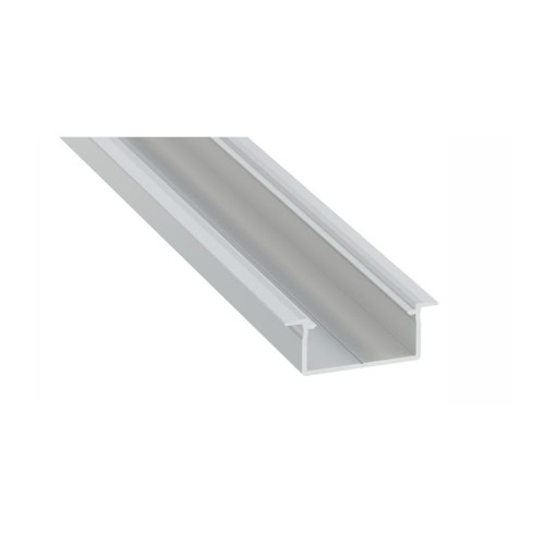 PROFIL typ Gemi srebrny anodowany wpuszczany 2 metry