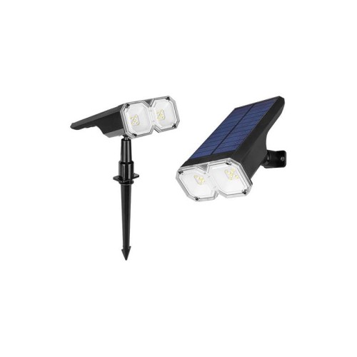 Lampa ogrodowa solarna wbijana 2700K-6500K DUO