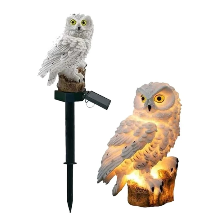 Lampa ogrodowa solarna wbijana Sowa NOKA