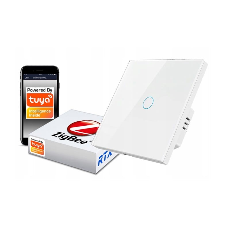 Włącznik Światła 1obw. ZigBee TUYA działa bez N !