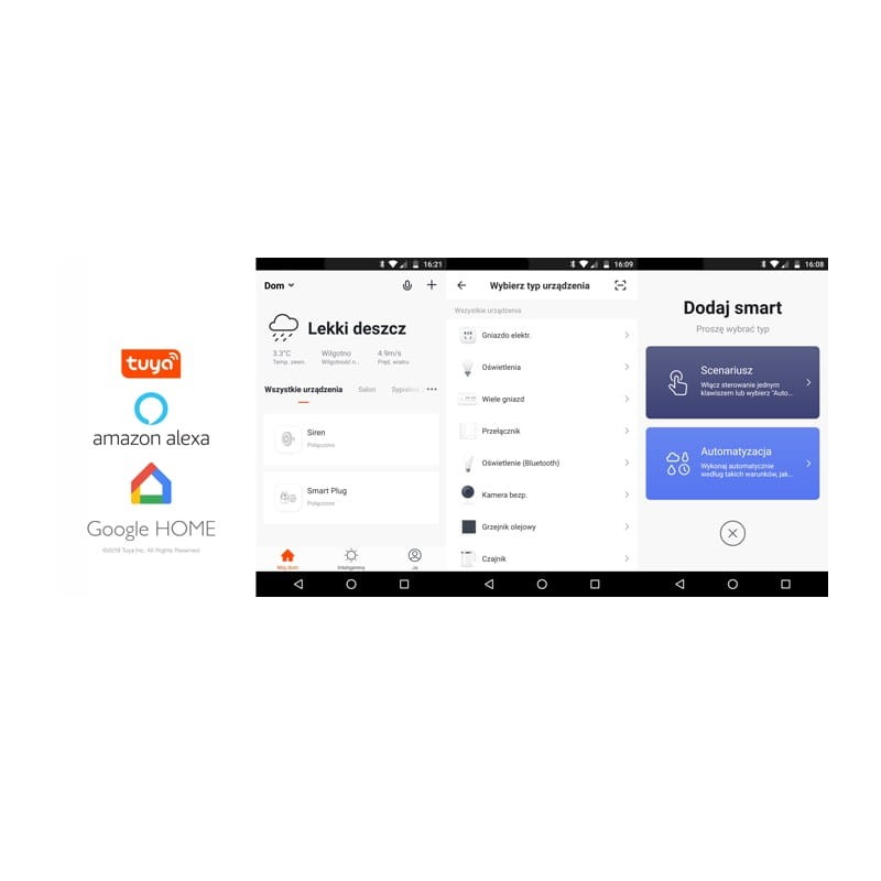 włącznik TUYA ZLS1TW
