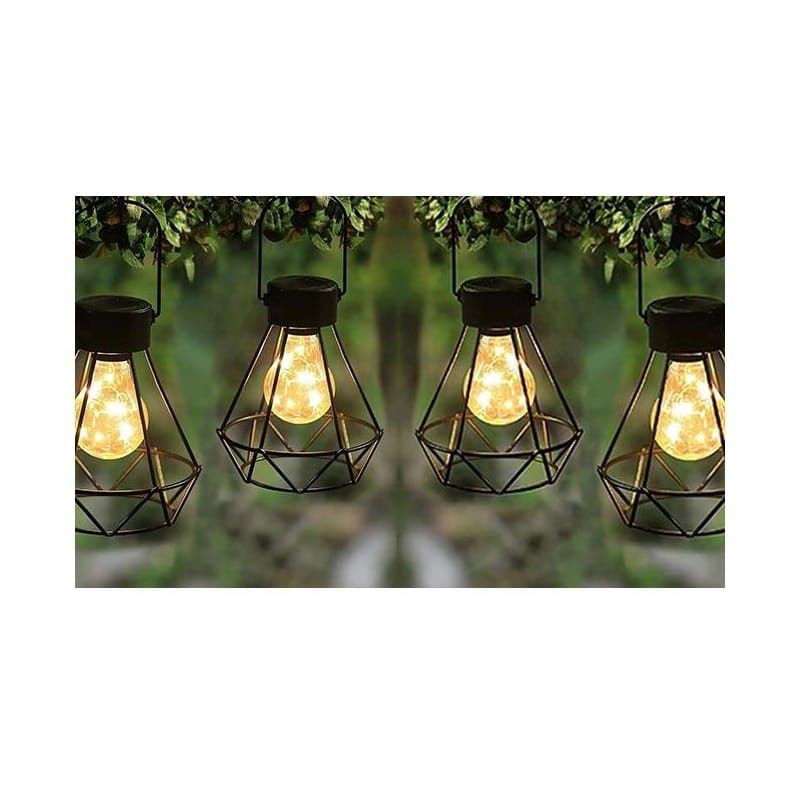 Lampa ogrodowa LED solarna wisząca DIAMENT Ecolight 3662