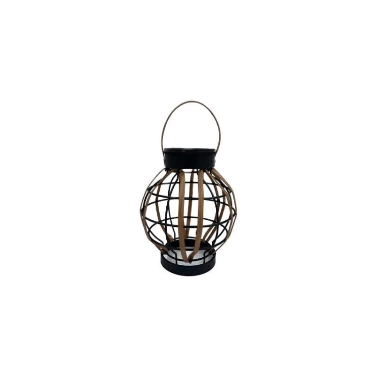 Lampa ogrodowa LED solarna wisząca KOSZYK