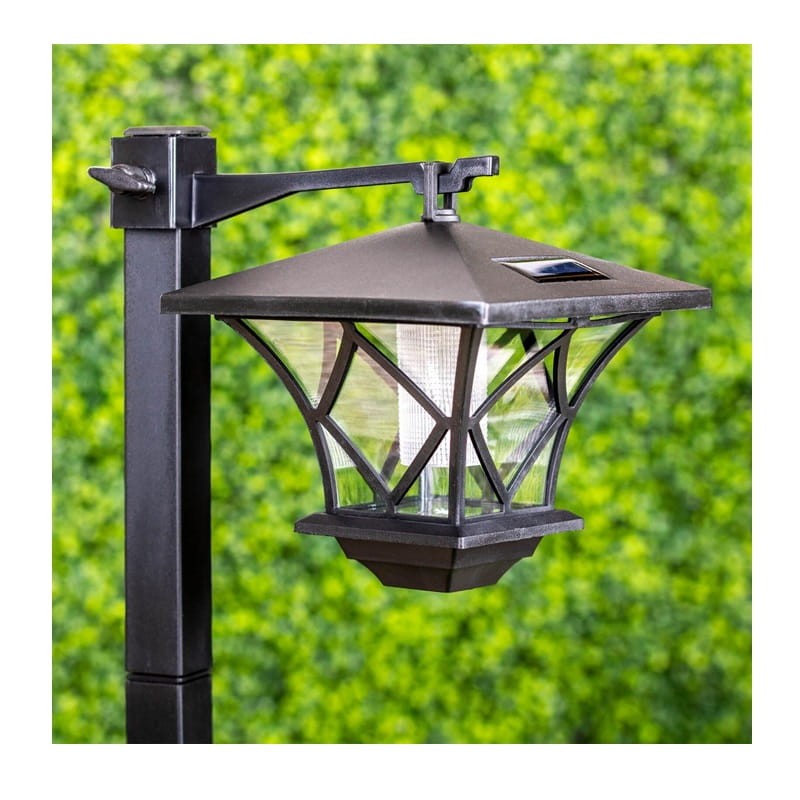 Lampa ogrodowa solarna wbijana 3000K RIBES 150cm do ogrodu