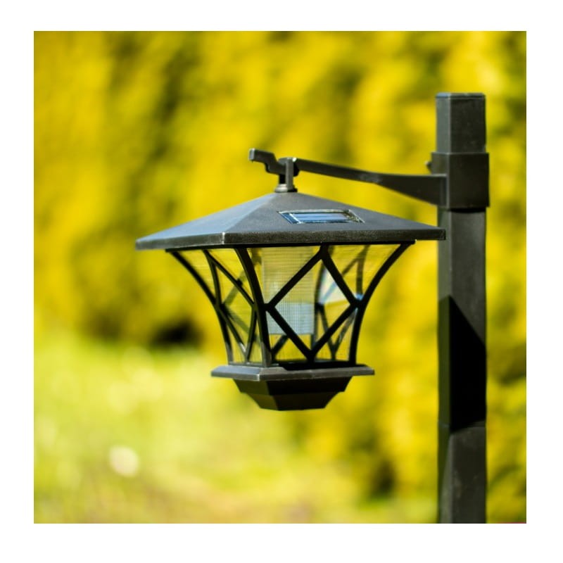 Lampa ogrodowa solarna wbijana 3000K RIBES 150cm na podjazd