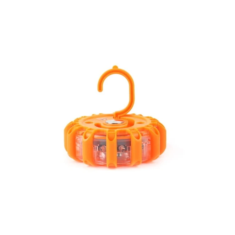Samochodowa lampa awaryjna z funkcją latarki i magnesem