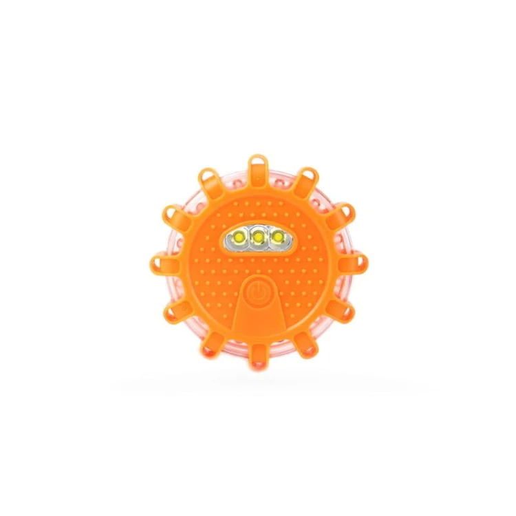 Samochodowa lampa awaryjna z funkcją latarki 3xAAA IP65 12SMD + 3SMD