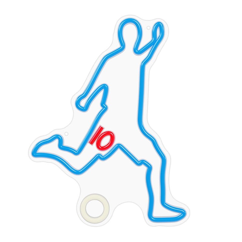 Neon dekoracyjny LED PIŁKARZ PLEXI MULTIKOLOR + USB FPNE31 Forever Light