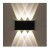 Kinkiet, lampa zewnętrzna PICTO 6x1W IP54 4000K - czarny