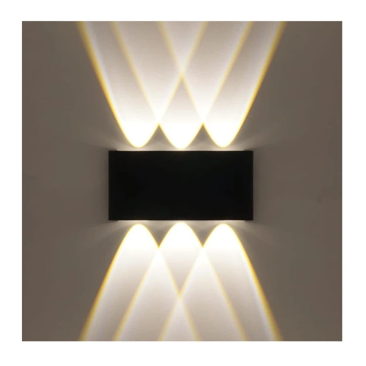 Kinkiet, lampa zewnętrzna PICTO 6x1W IP54 4000K - czarny