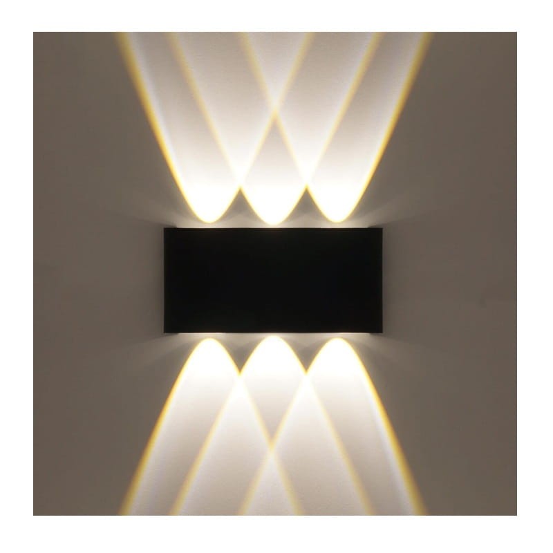 Kinkiet, lampa zewnętrzna PICTO 6x1W IP54 4000K - czarny