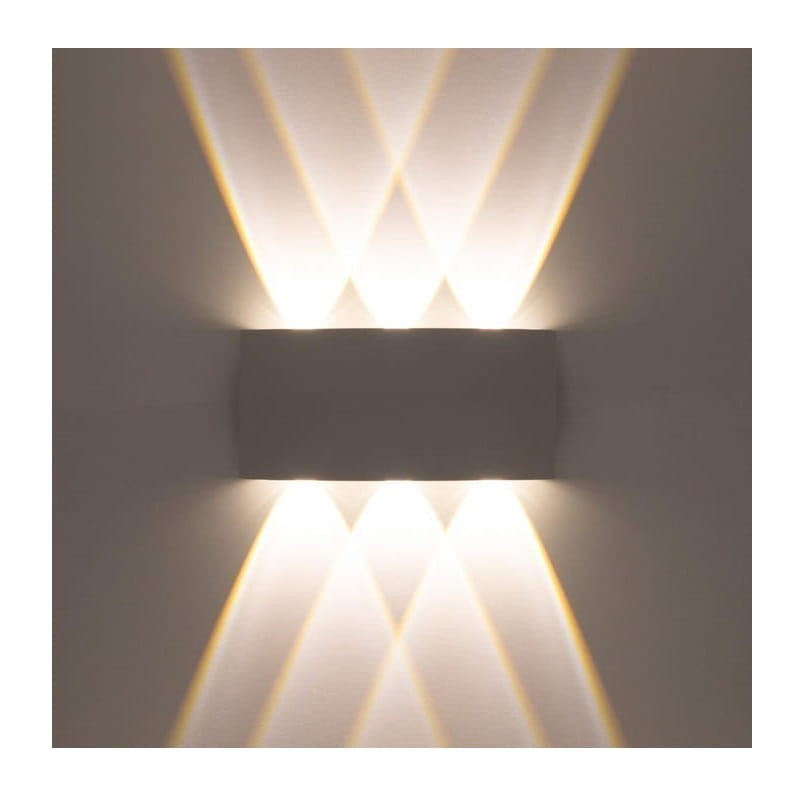 Kinkiet, lampa zewnętrzna PICTO 6x1W IP54 4000K - biały