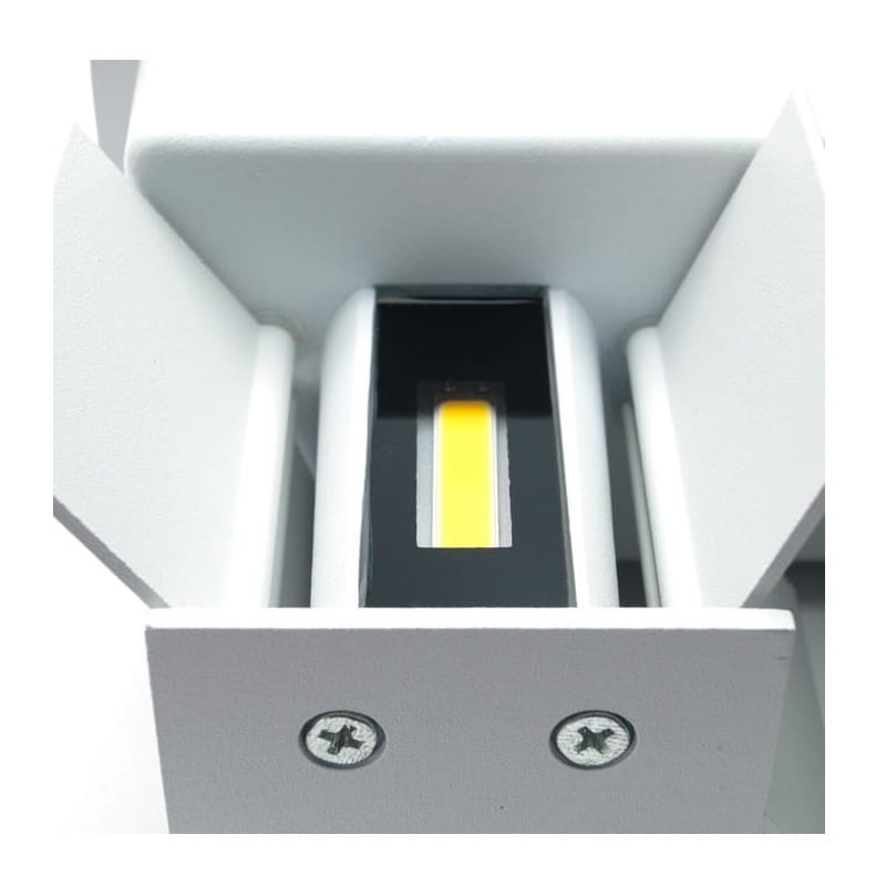 Kinkiet, lampa zewnętrzna LEO 4x3W IP54 4000K - biały
