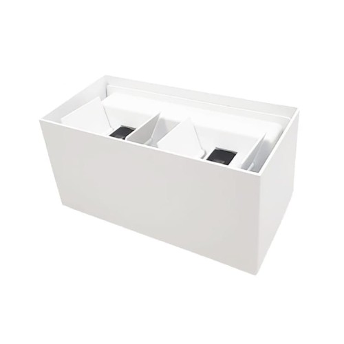 Kinkiet, lampa zewnętrzna LEO 4x3W IP54 4000K - biały