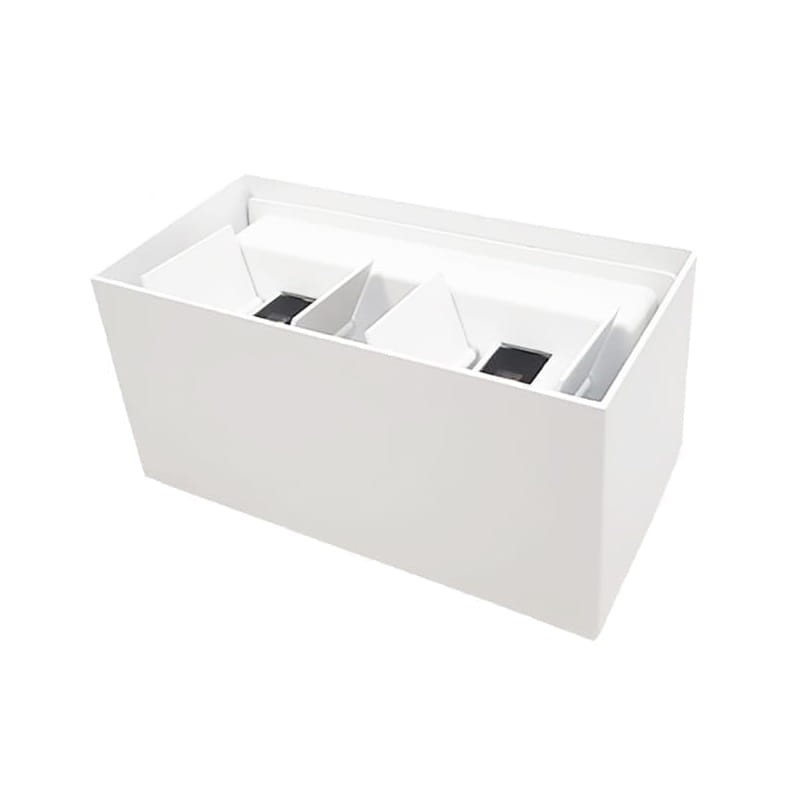 Kinkiet, lampa zewnętrzna LEO 4x3W IP54 4000K - biały