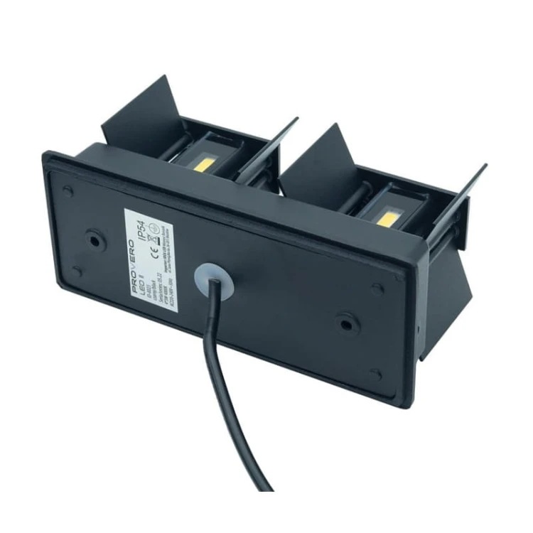 Kinkiet, lampa zewnętrzna LEO 4x3W IP54 4000K - czarny montaż
